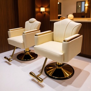Equipo Moderno para Barbería y Salón de Belleza, Muebles de Lujo para Peluquería, Sillas de Barbero - Product Image 1