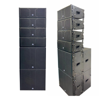 Système de sonorisation mini PA Morin LS208 Double Line Array 8 pouces, sortie 600W, enceinte passive Line Array avec caisson en contreplaqué russe