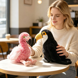 <span class=keywords><strong>Peluche</strong></span> <span class=keywords><strong>di</strong></span> <span class=keywords><strong>Fenicottero</strong></span> Super Morbido, Decorazione per la Casa, Regalo per Bambini - Product Image 5