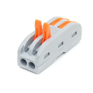 Conector de Cable de Empuje de Empalme Rápido Naranja Gris de Venta Caliente, Conector Rápido, Terminal Eléctrico Hecho de Cobre Duradero - Product Image 2