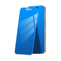 Protections d'écran en verre trempé mat coloré ultra-minces de qualité anti-espionnage, couverture intégrale, pour téléphone portable 2.5D/3D