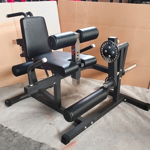 Máquina de extensión de piernas sentado de 6 posiciones para propietarios de gimnasios, estación de entrenamiento 2 en 1 para <span class=keywords><strong>curl</strong></span> de piernas acostado - Product Image 2
