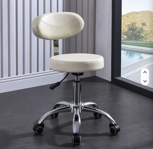 Modern Dining Kitchen Rolling <b>Adjustable</b> Leather Tattoo Beautys Salon Luxury <b>Bar</b> Pedicure <b>Stool</b> Chairs - Product Image 5