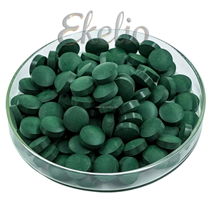 Yeşil renk doğal karışık tabletler 250mg/500mg <span class=keywords><strong>Spirulina</strong></span> tozu <span class=keywords><strong>Spirulina</strong></span> tabletleri toplu olarak - Product Image 2