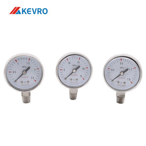 Manometro di alta qualità in acciaio inox 316 precisione montato sul fondo manometro precisione <span class=keywords><strong>2</strong></span>.5 - Product Image 6