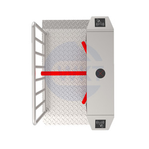 Système de contrôle d'accès RFID par reconnaissance faciale pour gymnase et stade, en acier inoxydable étanche avec protection IP55, tourniquet trépied - Product Image 1
