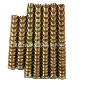 Vis entièrement filetées M6 M8, tiges filetées zinguées pour accessoires de quincaillerie de meubles de garde-robe - Product Image 5