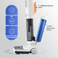 Serpillière sans fil intelligente avec filtre HEPA, légère et portable, machine à laver, aspirer et nettoyer tout-en-un pour un usage domestique et hôtelier