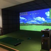 Panneau acoustique pour salle de simulation de golf 600x600x50mm, panneau mural insonorisant résistant aux chocs, coussin anti-collision souple pour le golf à domicile