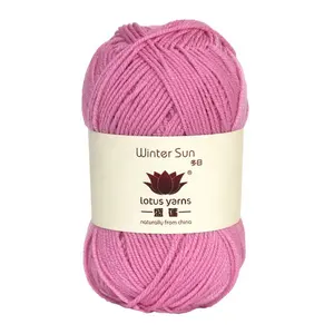Lotus-Hilo de lana merina extrafina para tejer, 100% superwash