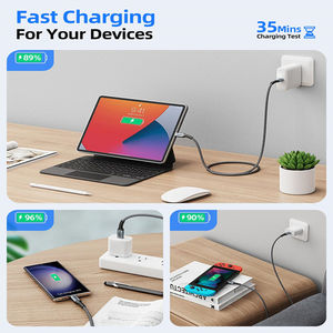 Câble USB-C, câble de type C, charge rapide, haute qualité, tressé, 1m 2m 3m 240W 5A 48V, <span class=keywords><strong>chargeur</strong></span> de données, câble USB C vers type C, logo personnalisé - Product Image 3