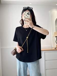 <span class=keywords><strong>เด</strong></span><span class=keywords><strong>รส</strong></span>แขนสั้นสำหรับผู้หญิงไซส์ใหญ่, <span class=keywords><strong>เด</strong></span><span class=keywords><strong>รส</strong></span>ฤดูร้อนเสื้อยืดแขนสั้นน่ารักลายสามเหลี่ยมหลวมสำหรับคนผอมและคนอ้วน - Product Image 2