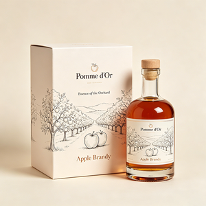 Boîte d'emballage en carton pliable personnalisée avec logo, pour spiritueux, <span class=keywords><strong>alcool</strong></span>, boissons, type boîte à cidre de <span class=keywords><strong>pomme</strong></span>, directement de l'usine - Product Image 3