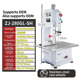 Machine à découper la viande et les os de haute qualité, neuve, pour <span class=keywords><strong>boucher</strong></span>, avec scie à haute efficacité - Product Image 5