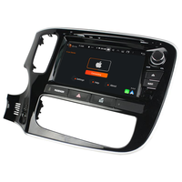 Kd-8086 Android 10.0 lecteur dvd de voiture radio pour Mitsubishi Outlander 2013-2018 avec 8 pouces dsp stéréo audio de voiture gps wifi USB BT