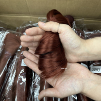 Couleur 350 #   Extensions de cheveux synthétiques ondulés bouclés 14 pouces 100g/pièce, doux et rebondissants, pour femmes noires