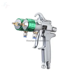 Hot Sale High Pressure Airbrush Compressor Kit Nano External Mixing Spray Gun for Chrome Plating Chemical Pneumatic Sprayer