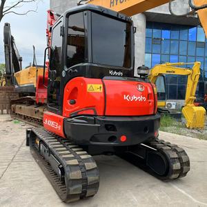 Excavatrices d'occasion 5,5T Kubota KX163-5 KX 163-5 KX163 Mini-pelle hydraulique sur chenilles pour la construction - Product Image 3
