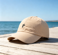 Casquette de baseball personnalisée à 6 panneaux avec logo en caoutchouc PVC, séchage rapide, en polyester imperméable, vente en gros pour hommes