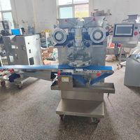 Machine industrielle à grande vitesse pour la fabrication de mochi, ligne de production de mochi glacé à double garniture, à vendre à bas prix