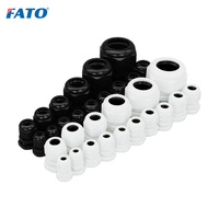 FATO presse-étoupe M12-M71 Nylon étanche noir blanc plastique Type pivotant scellé connecteurs rapides raccords accouplement réglable
