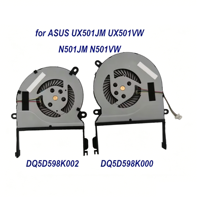 Ventilateur de refroidissement CPU/GPU pour ordinateur portable ASUS UX501 N501 ZenBook UX501JM JW UX501VW N501JW N501VW 13NB07D1T06011 DQ5D518K000 EG50050S1-C640