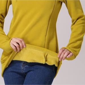 Vêtements de maternité personnalisés de haute qualité, couleur unie, tricot épais en polyester/coton, sweat à capuche d'hiver, pull à fermeture éclair pour l'<span class=keywords><strong>allaitement</strong></span> - Product Image 3