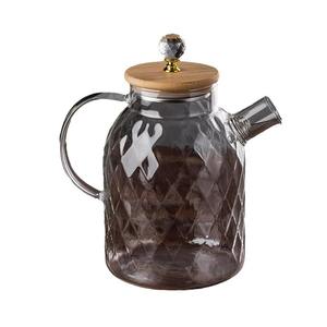 Bouilloire en verre borosilicate de haute qualité avec couvercle, grande capacité, pichet à eau froide pour usage domestique - Product Image 4