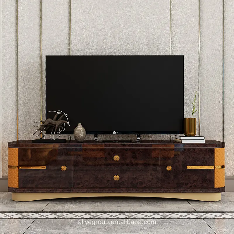 מוצר חדש סלון ארון מודרני עץ מסגרת מודרני טלוויזיה stand ריהוט