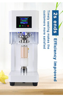 Certification CE Machine à sceller les bouteilles et les canettes en PET Machine à sceller les canettes en aluminium Machine à sceller les canettes de jus de bière soda