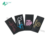 Etiquetas de Ropa Personalizadas con Logotipo Propio, Etiquetas Tejidas con Nombre de Marca, Etiquetas Impresas para Prendas de Vestir, Precio de Fábrica