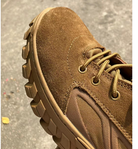 Bottes de combat en daim marron coyote DFA120 Jungle - Product Image 4
