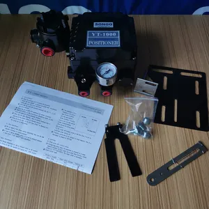 Smart Positioner YT1000 Valve Rotary Linear Type Electro Pneumatic Positioner dengan 4-20mA Pneumatic Ball Ale