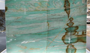 Losas de cuarcita de color verde esmeralda de lujo natural, diseño moderno pulido, garantía de 1 año para aplicaciones hoteleras - Product Image 3