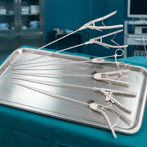 Instrumentos Laparoscópicos de Acero Inoxidable: Portaagujas, Pinzas, Herramientas de Práctica y Enseñanza para Simulación de Entrenamiento, Aplicador de Agujas - Product Image 3