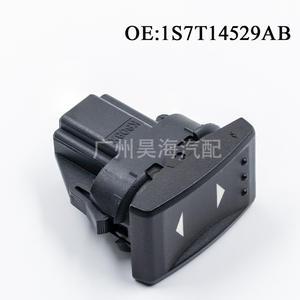 Interruptor de Elevalunas Eléctrico Mitsubishi 1S7T14529AB para Ford Mondeo, Lado del Pasajero, Interruptor Único, Nuevo, Plástico, Compatible con 3S7T14A132BA - Product Image 1