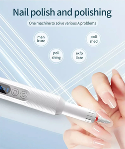 Portable Professional Cordless 35000 RPM Electric <b>Nail</b> Drill Machine Manicure Pedicure Kit with Plastic <b>Nail</b> File - Product Image 4
