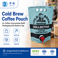 Sac Bag-in-Box sur mesure 1L 3L 5L avec bouchon à vis, film alimentaire BIB pour vin, café, jus, boissons, usine
