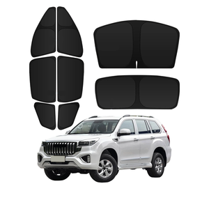 ม่านบังแดดรถยนต์ GWM Haval H9 ปี 2015-2023 สำหรับกระจกหน้า-หลัง บังแดดข้าง บังแดดหน้าต่างด้านข้าง ผ้าคลุมบังแดด - Product Image 1