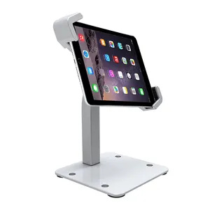 360 מסתובב Tablet טלפון Stand מחזיק שולחן עבודה אלומיניום סגסוגת מחשב נייד טלפון הר עם מנעול רב זווית Tablet Stand