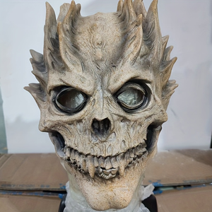 Máscara de Terror de Halloween Pafu, Máscara de Látex <span class=keywords><strong>para</strong></span> Cosplay, Accesorios <span class=keywords><strong>para</strong></span> Fiestas, Máscara de Boca Grande con <span class=keywords><strong>Uñas</strong></span>, Máscaras de Terror Realistas y Feas - Product Image 1