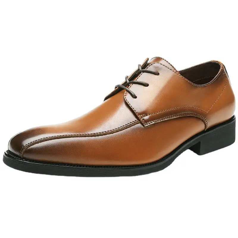 New business leather shoes Men's breathable soft soled office men's leather shoes High Quality Men's Shoes Zapatos de cuero