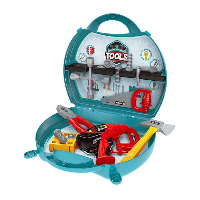 Для детского рукоделия имитация отвертка удалить и установить инструмент для ремонта, набор в коробке игрушка электрическая дрель чемодан молоток инструмент Портативный игрушки