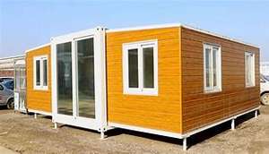 Fabricación impermeable expandible casa de contenedores 40 pies plegable Modular prefabricado casas de contenedores para el hogar - Product Image 3