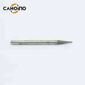 2,35mm diamant grat Suppliers-Diameter von schaft 2.35MM Electroplate Mounted Points Grinding Head Nail For Jewelry Gem Agate