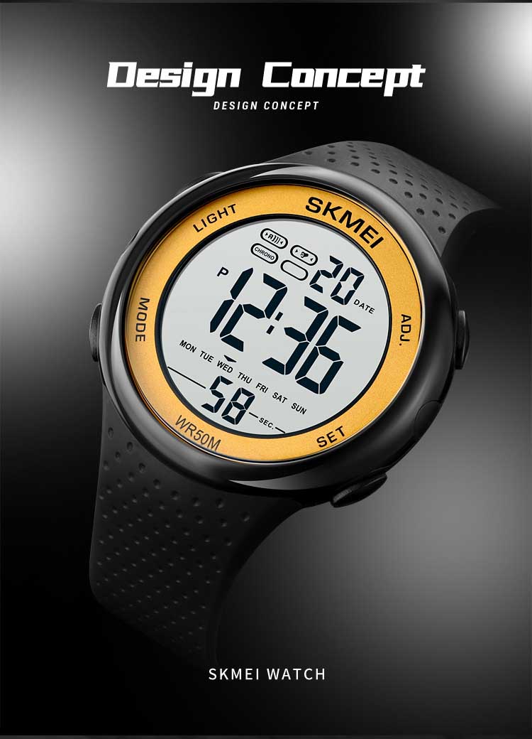 Skmei 1856 оптовая продажа черные цифровые часы для мальчиков оригинальный силиконовый ремешок водонепроницаемые многофункциональные Простые Спортивные Наручные Часы