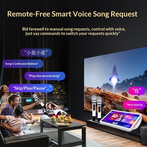 Machine de karaoké Android 19,5 pouces avec ensemble audio KTV, stockage 4 To / Connexions USB, haut-parleur de chant tout-en-un pour usage commercial et domestique - Product Image 3