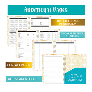 Journal hebdomadaire mensuel à couverture rigide avec impression personnalisée 2025 <span class=keywords><strong>Agenda</strong></span> avec protecteur d'angle <span class=keywords><strong>Agenda</strong></span> en spirale A5 avec pages à onglets - Product Image 6