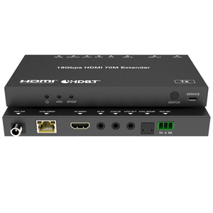 Siêu HD 4K60 HDMI Đa Kênh Âm Thanh Kỹ Thuật Số HDMI Extender Qua IP tối đa 100M - Product Image 6