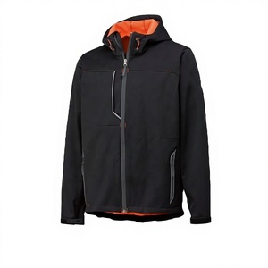 Veste coupe-vent légère et respirante pour homme, style sport, en polyester, patchwork, logo réfléchissant, coupe ajustée - Product Image 4